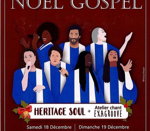 Concert Noël Gospel : Héritage Soul et Exagroove