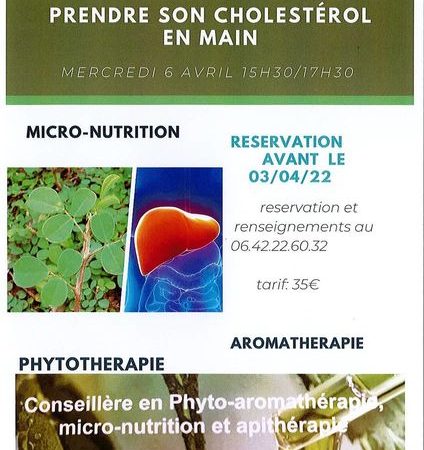 Atelier : Prendre son cholesterol en main