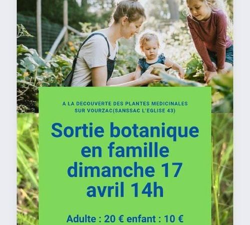 Sortie Botanique en famille