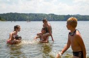 Baignade surveillée au Lac de Lavalette