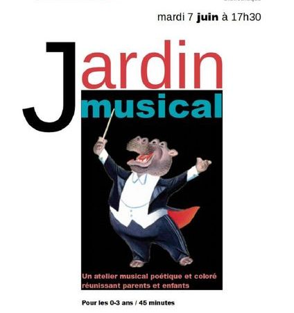 Jardin musical : atelier musical poetique et coloré