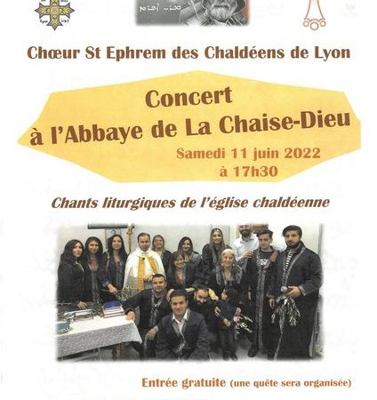 Concert Choeur Saint-Ephrem des Chaldéens