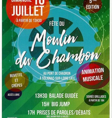 Fête du Moulin du Chambon
