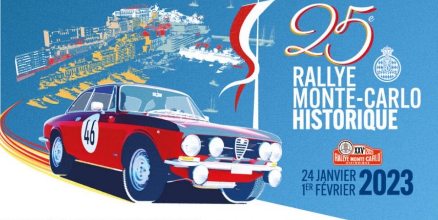 Passage rallye historique Monte Carlo