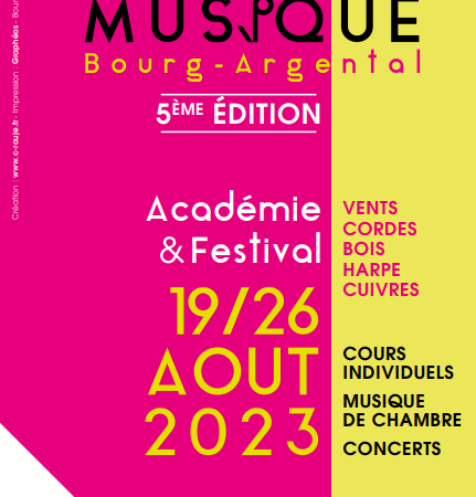 Académie « Monts en Musique » – 5ème édition
