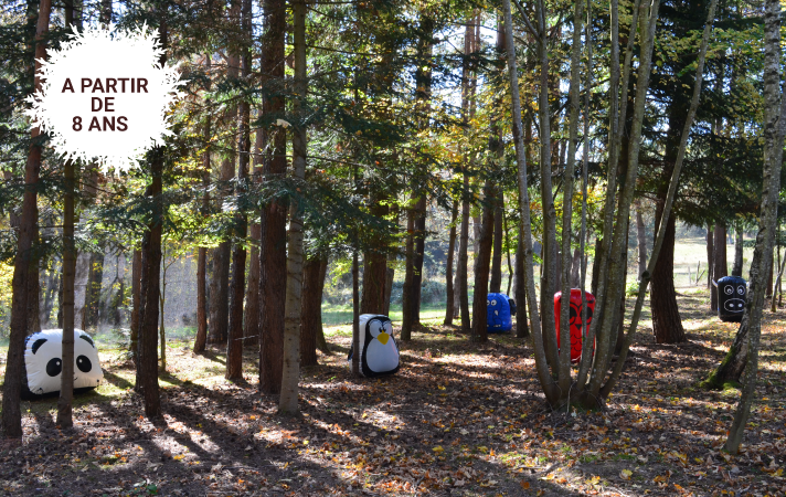 Paintball enfant du Domaine La Rouveure