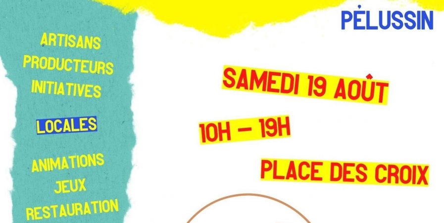 Grand marché local, estival et pas banal !