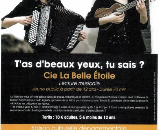 Lecture musicale – « T’as d’beaux yeux tu sais ? »