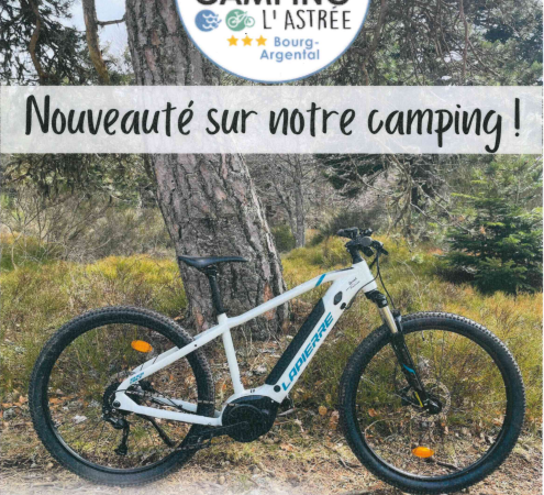 Location VTT Electrique « Camping municipal l’Astrée »