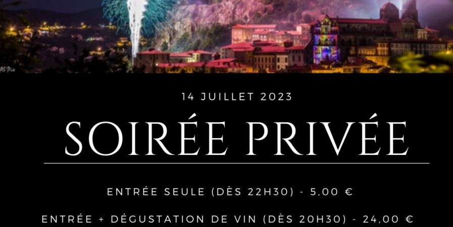 Soirée Privée 14 Juillet