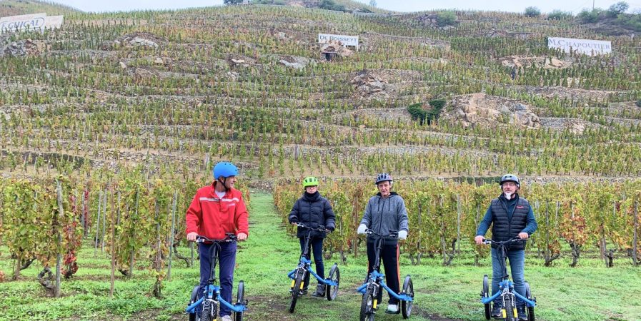 Balades vignes et nature en cyclodebout : Fascinant week-end