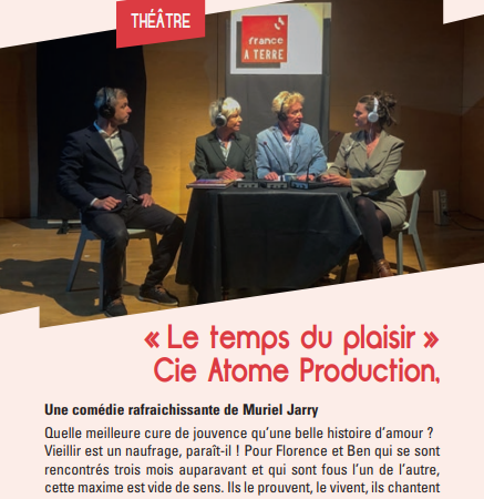 Théâtre « Le temps du plaisir » – Cie Atome Production