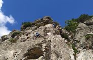 Voie du site d’escalade des Ollières – Auvergne