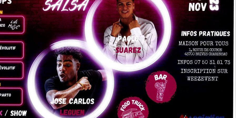 Workshops danse salsa et afro cubain