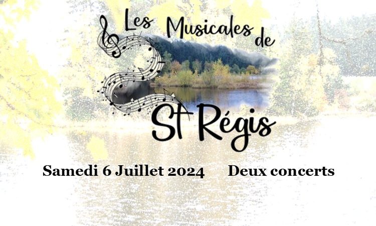 Concerts – Les Musicales de St-Régis