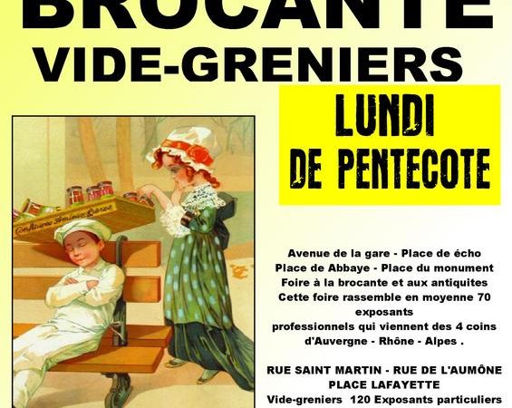 Vide-Grenier et Brocante de Pentecôte