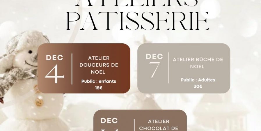 Atelier cuisine enfants : douceurs de Noël