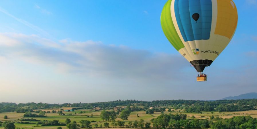 Vol avec Montgolfières & Cie