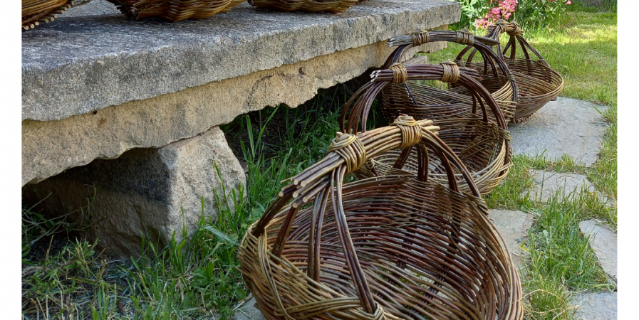 Vos escapades Artisanales « Vannerie Panier Zarzo Rond »