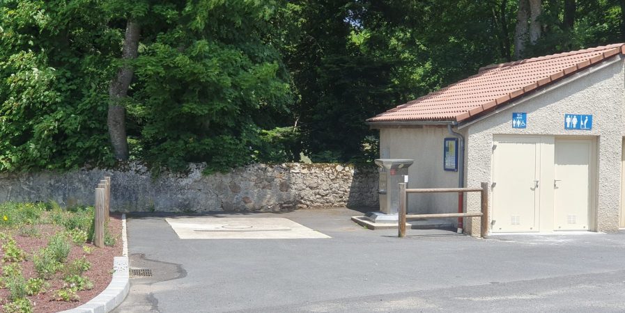 Aire de camping-car de Lapte