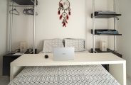 Espace de travail dans la chambre