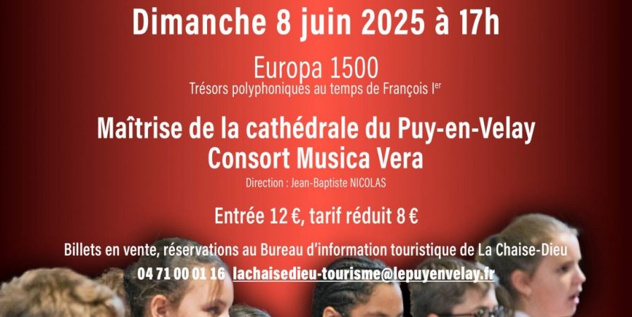 Concert « EUROPA 1500, trésors polyphoniques au temps de François Ier »
