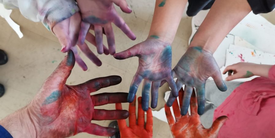 Atelier famille – Exposition Emmanuelle Rosso