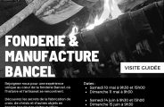 Visite manufacture et fonderie Bancel (avec démonstration d’une coulée)_Saint-Julien-Molin-Molette