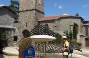 Randonnée artistique sur Compostelle_Bourg-Argental