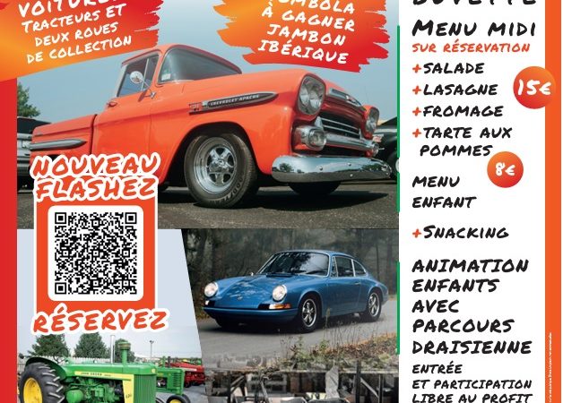 Rassemblement de véhicules anciens et d’exception