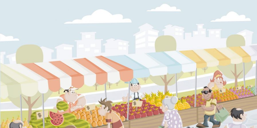Marché nocturne