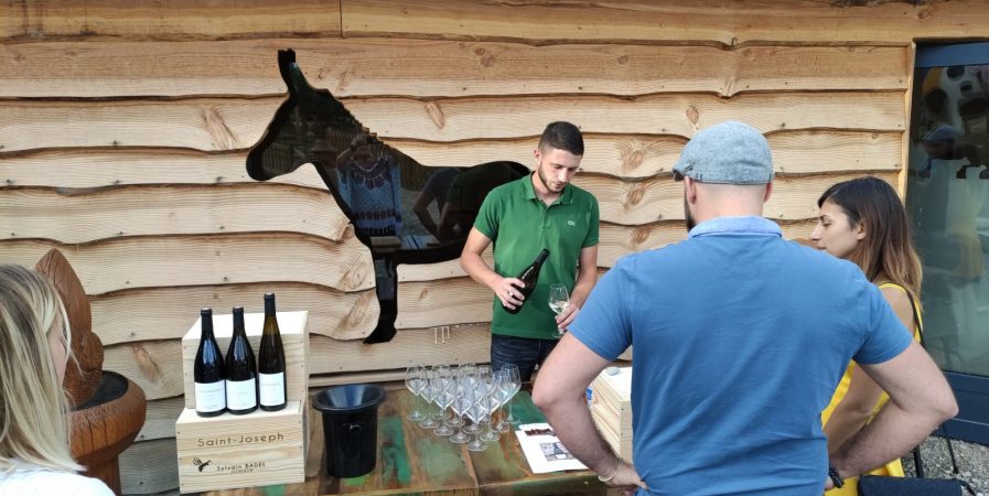 Marché gourmand au Safari de Peaugres
