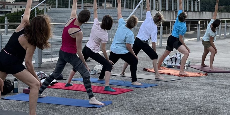 Sport : Yoga sur le toit du musée Gallo-Romain