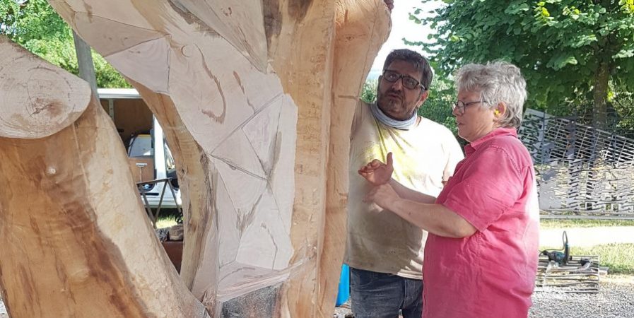 Sculptures en direct