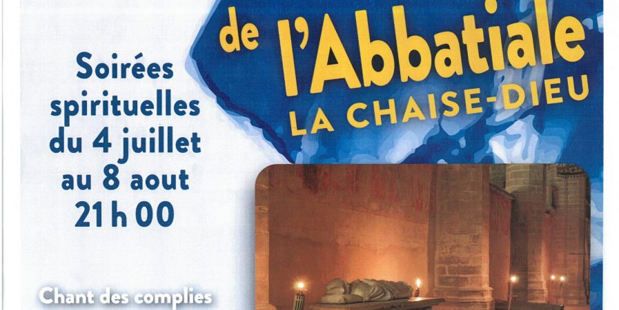 Soirées spirituelles « Vendredis de l’Abbatiale »