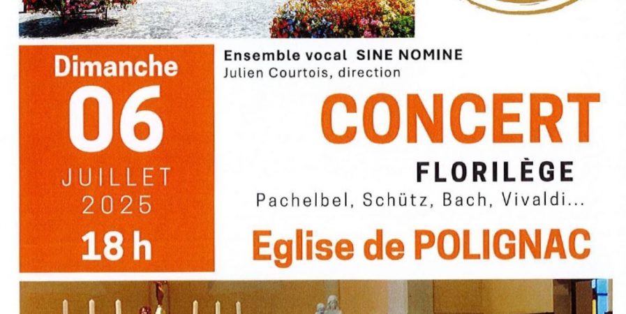 Concert Florilège à l’église de Polignac