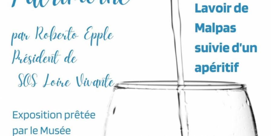 Conférence : eau, source du patrimoine