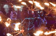 Dragon Time, spectacle lumineux et pyrotechnique_Le Puy-en-Velay