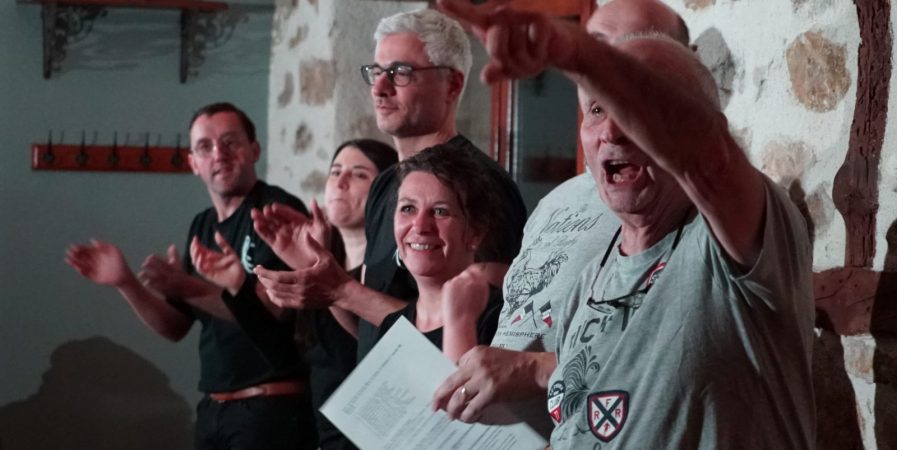 Repas-spectacle avec la troupe l’ACID