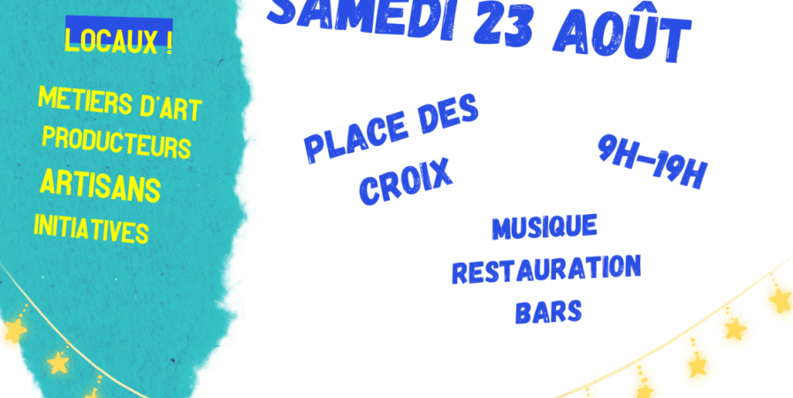 Marché local et pas banal !