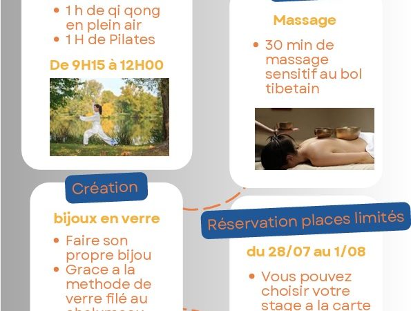 Stage bien-être, création et liberté