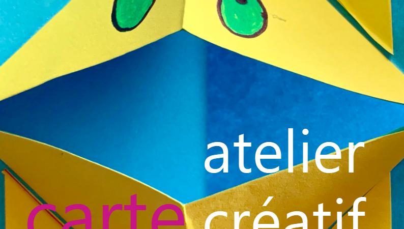 Bibliothèque du Puy : Atelier créatif « carte pop-up »