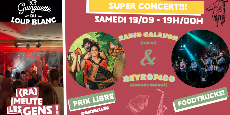 Super concert : Retropico & Radio Calavon