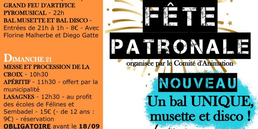 Fête patronale