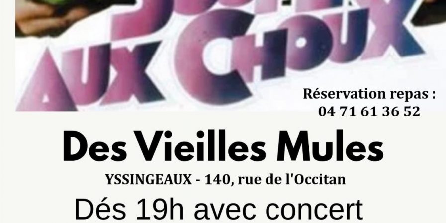 Concours de Pétanque, Soupe aux choux et Concert