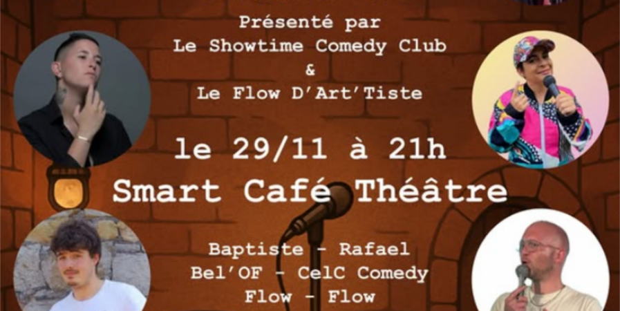 Stand-up au Smart Café Théâtre