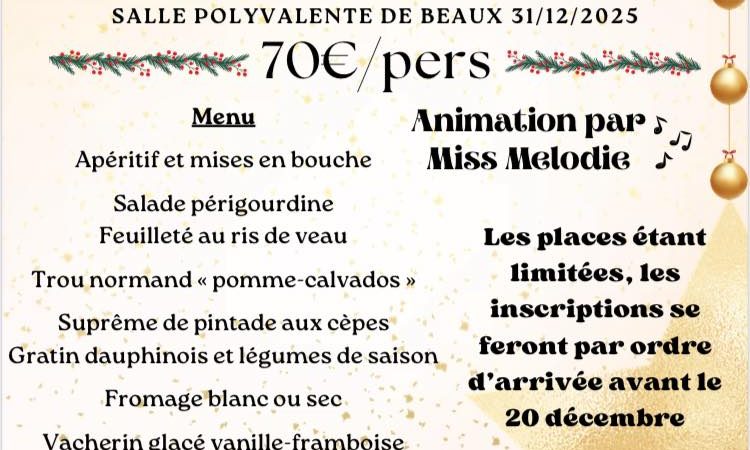 Réveillon Saint-Sylvestre