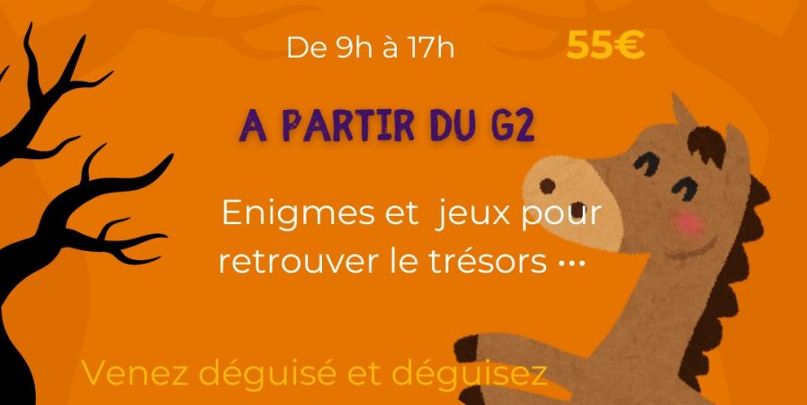 Chasse aux trésors d’Hallowwen