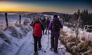 Veillée nordique avec repas montagnard à la Ferme Auberge Linossier_Burdignes