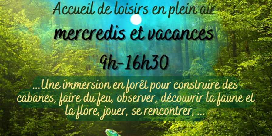 Club Nature Pic et Pêche – Accueil loisirs en plein air les mercredis et pendant les vacances